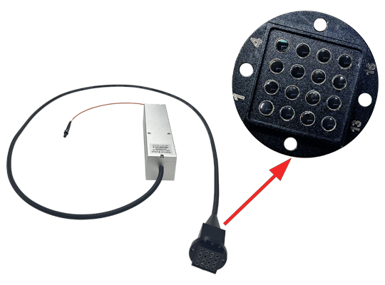 1&times;16 多模光開關(guān)（可見光波段，陣列輸出） - 廣西科毅光通信
